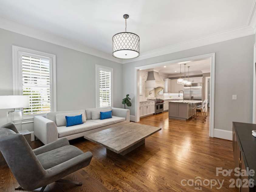 2313 Richardson Drive, Charlotte, NC 28211.  MLS# CAR4382670, YatesRealty ID 23450. Den