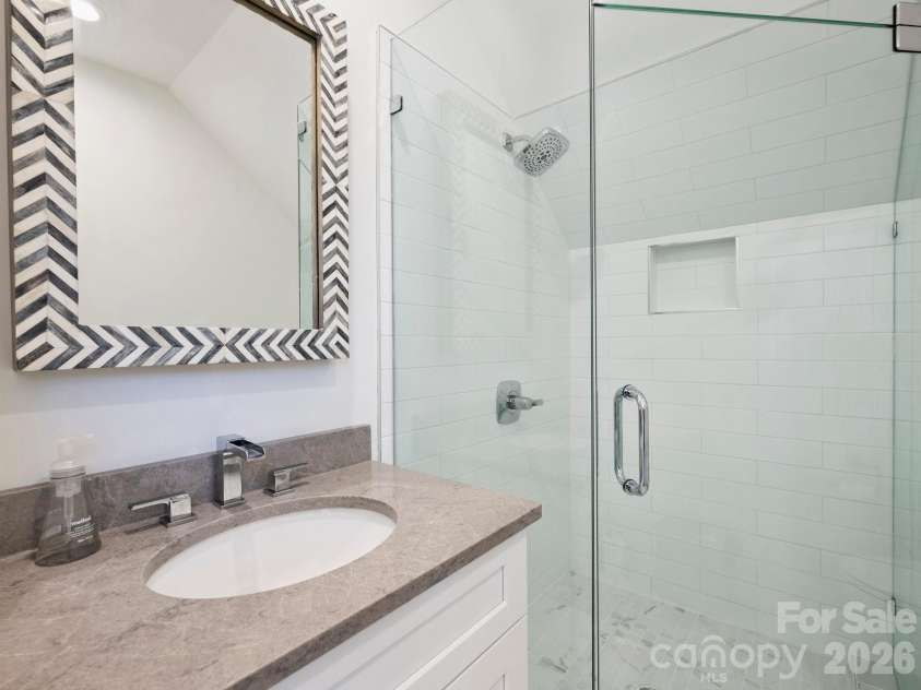 2313 Richardson Drive, Charlotte, NC 28211.  MLS# CAR4382670, YatesRealty ID 23450. Guest Suite 3 bath