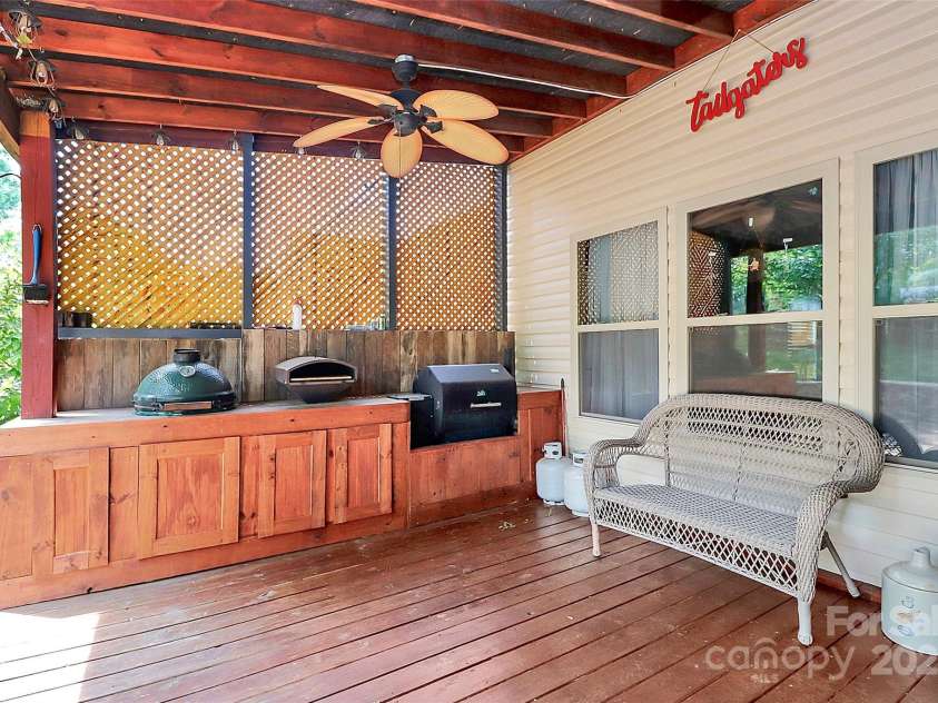 1288 Century Drive, Clover, SC 29710.  MLS# CAR4275472, YatesRealty ID 23456. Covered Patio/Grilling area