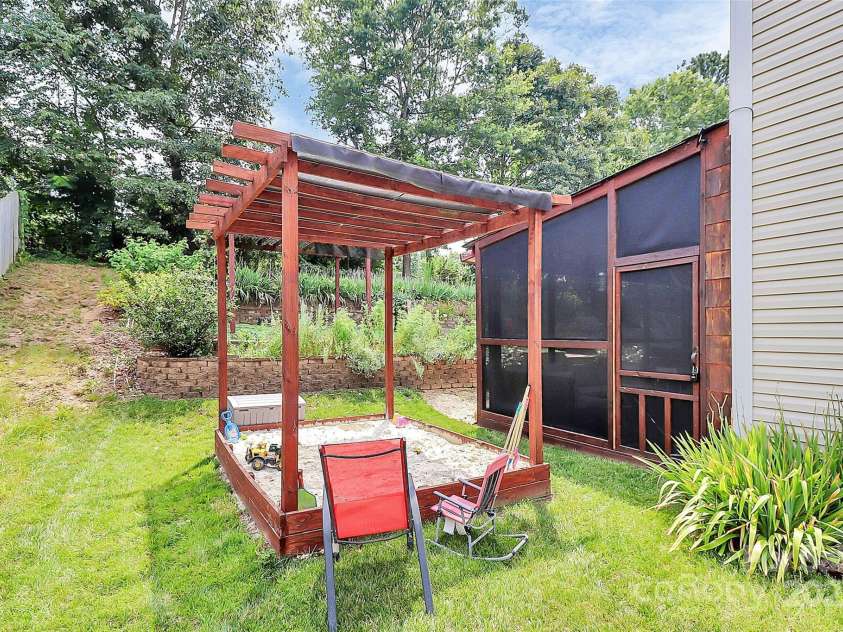 1288 Century Drive, Clover, SC 29710.  MLS# CAR4275472, YatesRealty ID 23456. Covered sandbox