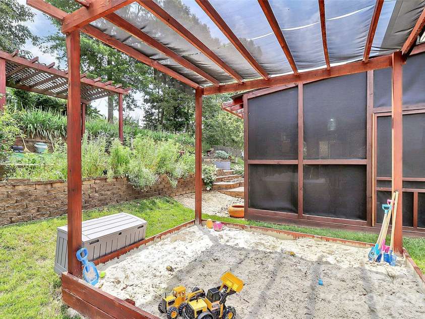 1288 Century Drive, Clover, SC 29710.  MLS# CAR4275472, YatesRealty ID 23456. Covered sandbox