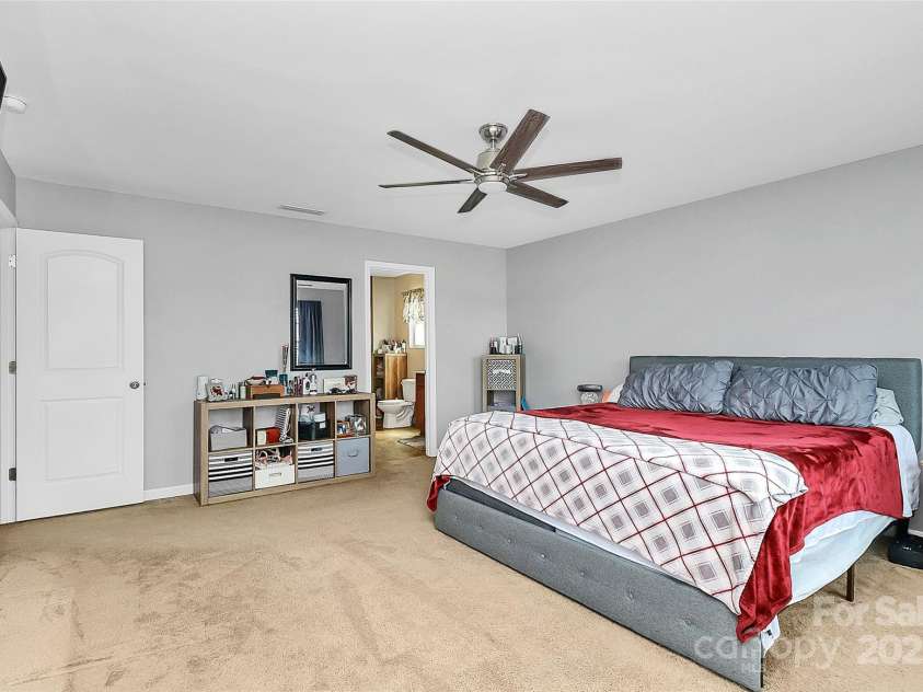 1288 Century Drive, Clover, SC 29710.  MLS# CAR4275472, YatesRealty ID 23456. Primary Bedroom