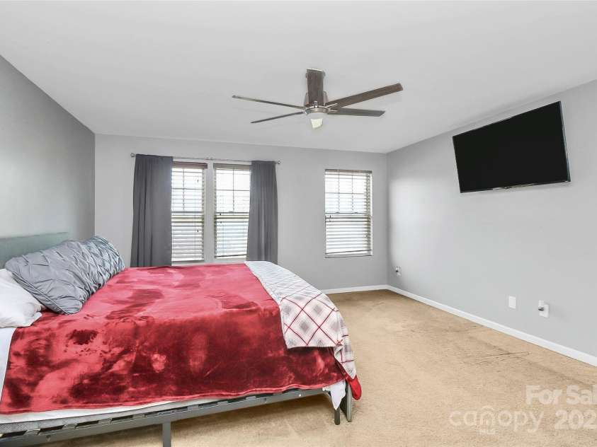 1288 Century Drive, Clover, SC 29710.  MLS# CAR4275472, YatesRealty ID 23456. Primary Bedroom