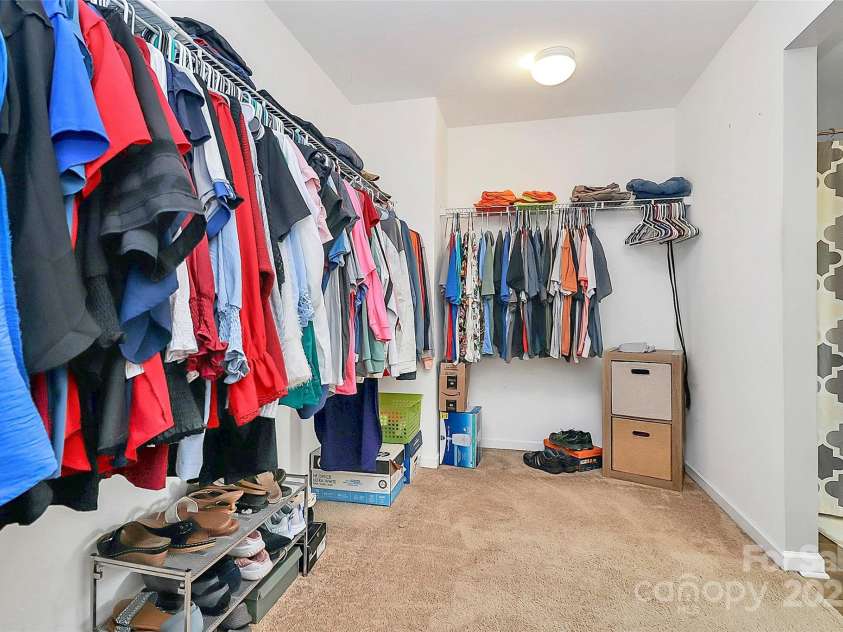 1288 Century Drive, Clover, SC 29710.  MLS# CAR4275472, YatesRealty ID 23456. Primary Closet