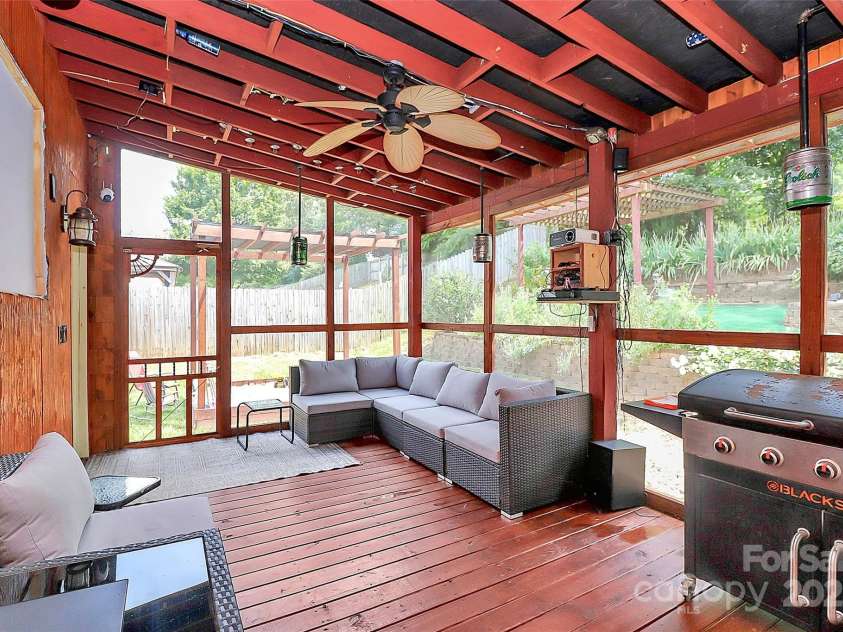 1288 Century Drive, Clover, SC 29710.  MLS# CAR4275472, YatesRealty ID 23456. Screened porch