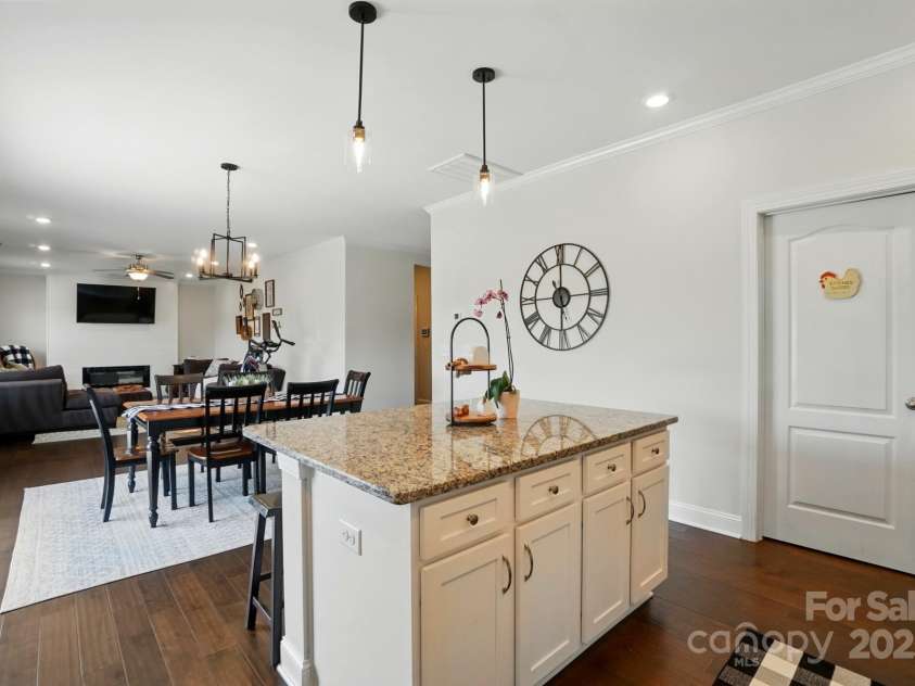4321 Hornyak Drive, Monroe, NC 28110.  MLS# CAR4251120, YatesRealty ID 23457. Update light in kitchen and dining areas