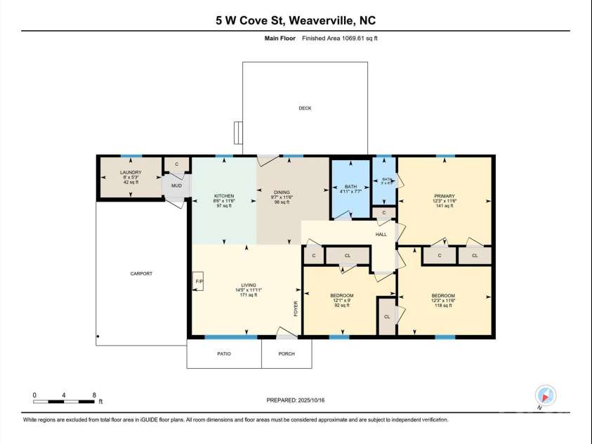 5 West Cove Street, Weaverville, NC 28787.  MLS# CAR4310907, YatesRealty ID 2346. 