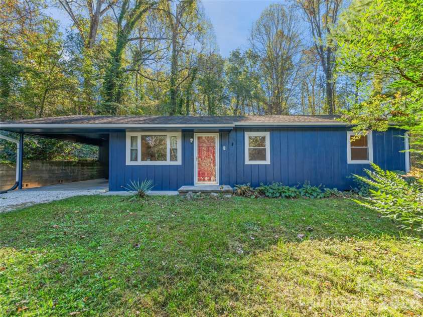 5 West Cove Street, Weaverville, NC 28787.  MLS# CAR4310907, YatesRealty ID 2346. Level yard ready for your ideas!