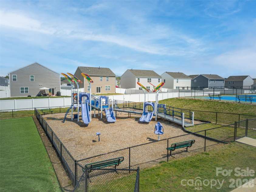 141 Wheatfield Road, Fletcher, NC 28732.  MLS# CAR4375463, YatesRealty ID 23468. Communiy Play ground