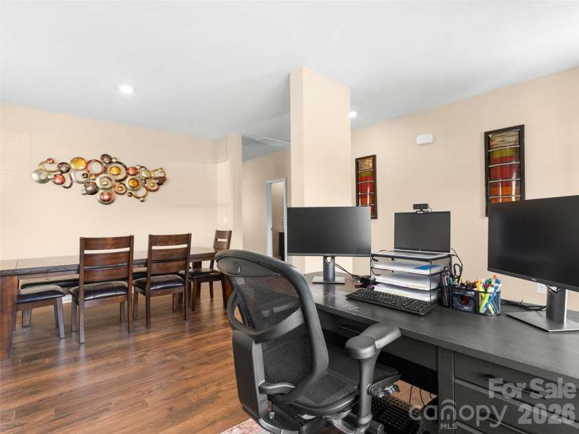 141 Wheatfield Road, Fletcher, NC 28732.  MLS# CAR4375463, YatesRealty ID 23468. Office/ Dining Room