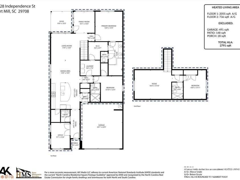 1228 Independence Street, Tega Cay, SC 29708.  MLS# CAR4372049, YatesRealty ID 23470. 