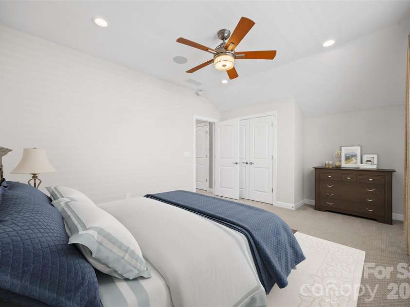 1228 Independence Street, Tega Cay, SC 29708.  MLS# CAR4372049, YatesRealty ID 23470. Virtually Staged Secondary Bedroom Upstairs