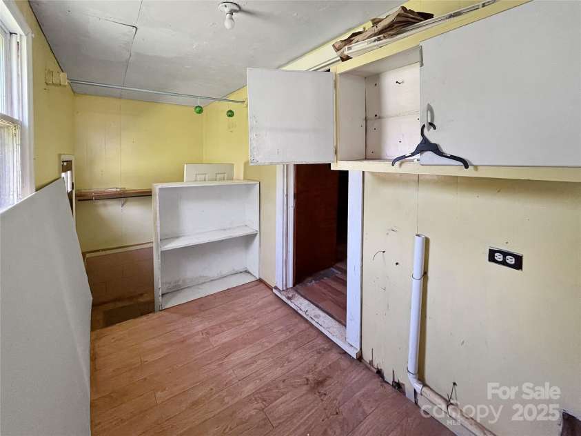 8397 Rhodhiss Road, Connelly Springs, NC 28612.  MLS# CAR4275373, YatesRealty ID 23470. There is NO POWER at the property. Be aware and bring a flashlight