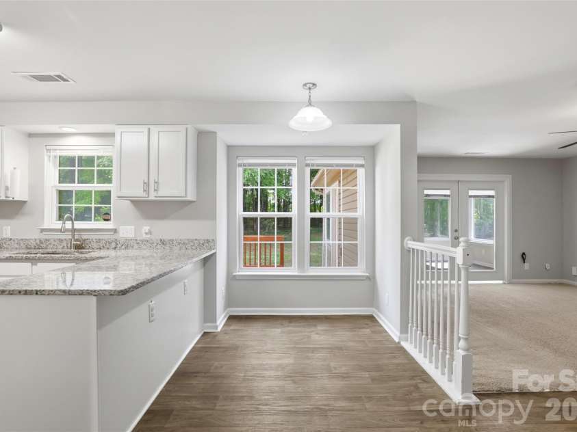2881 Shadow Brook Court, Concord, NC 28027.  MLS# CAR4378881, YatesRealty ID 23476. Breakfast nook