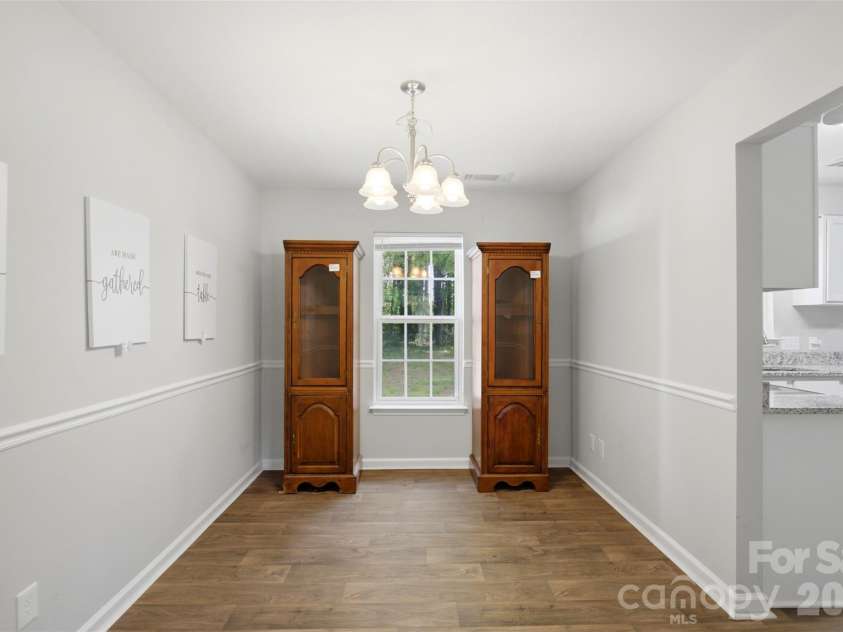 2881 Shadow Brook Court, Concord, NC 28027.  MLS# CAR4378881, YatesRealty ID 23476. Dining room