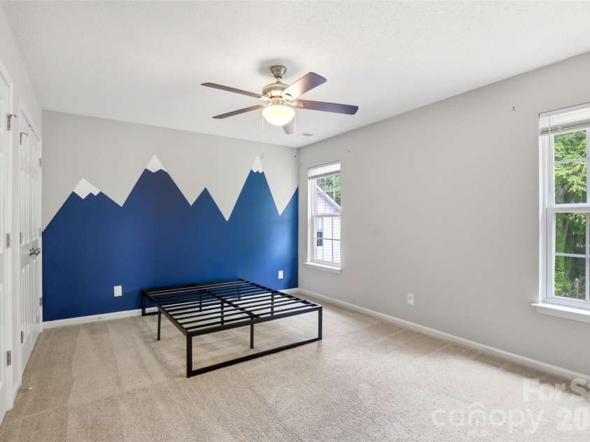 2881 Shadow Brook Court, Concord, NC 28027.  MLS# CAR4378881, YatesRealty ID 23476. Guest bedroom 1 