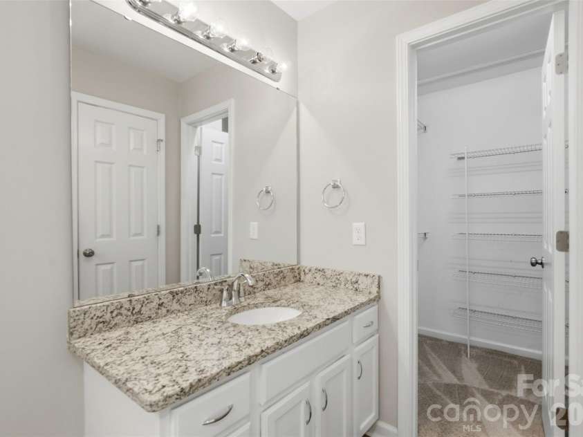 2881 Shadow Brook Court, Concord, NC 28027.  MLS# CAR4378881, YatesRealty ID 23476. Owners' bathroom -  double vanity