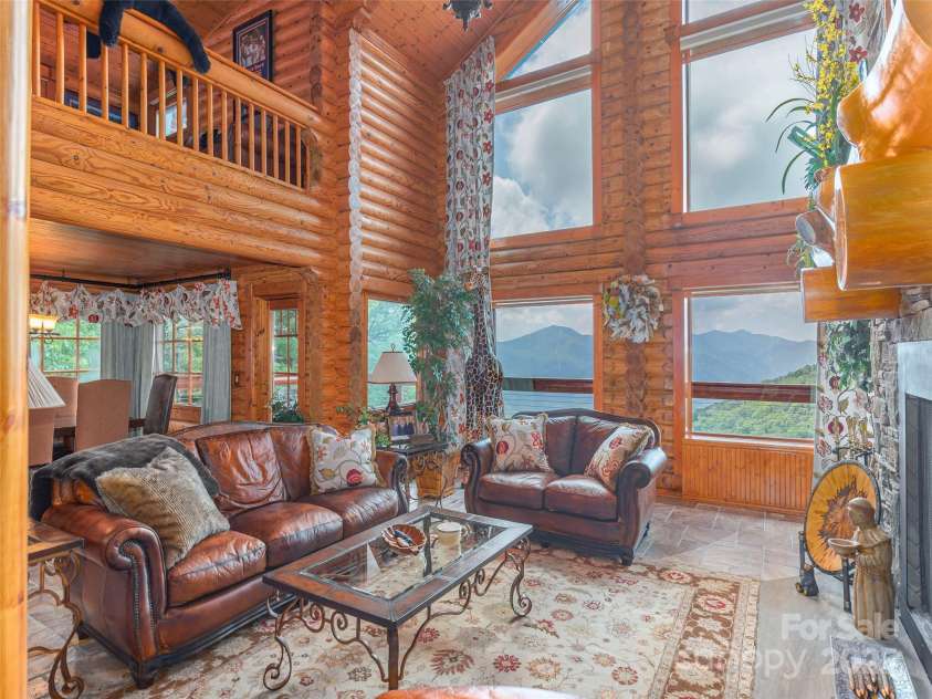 574 Leatherwood Drive, Maggie Valley, NC 28751.  MLS# CAR4275910, YatesRealty ID 23479. Abundant natural light