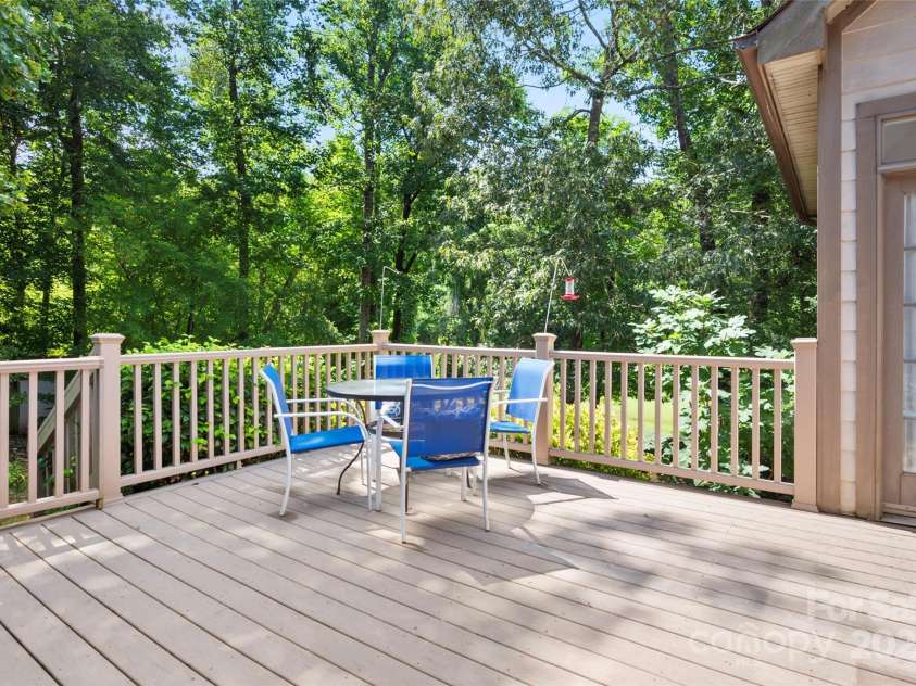147 Bridge Lane, Tryon, NC 28782.  MLS# CAR4293368, YatesRealty ID 2348. Open deck