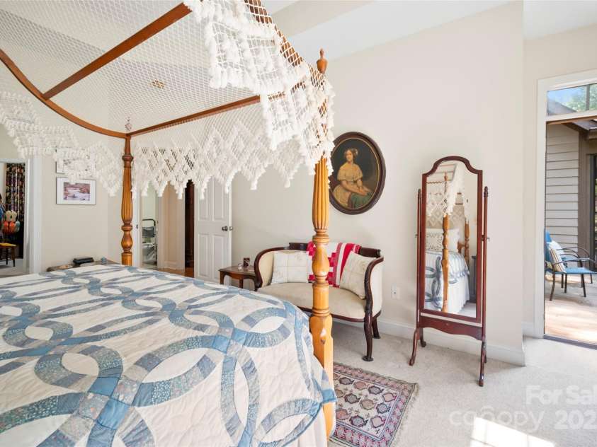 147 Bridge Lane, Tryon, NC 28782.  MLS# CAR4293368, YatesRealty ID 2348. Primary with access to the deck