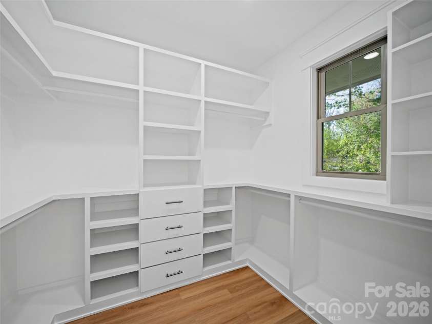 92 Cedar Street, Asheville, NC 28803.  MLS# CAR4377479, YatesRealty ID 23482. Main bedroom closet