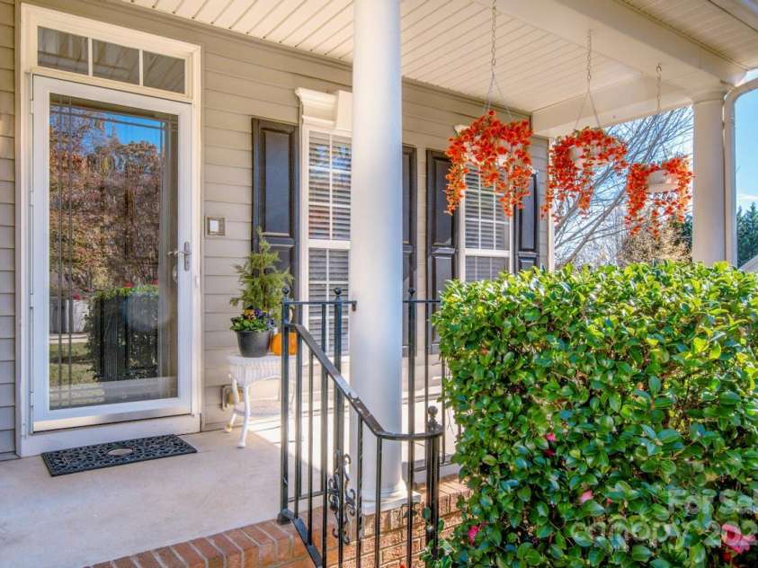 2344 Smith Cove Road, Denver, NC 28037.  MLS# CAR4321510, YatesRealty ID 2349. Covered front porch entry
