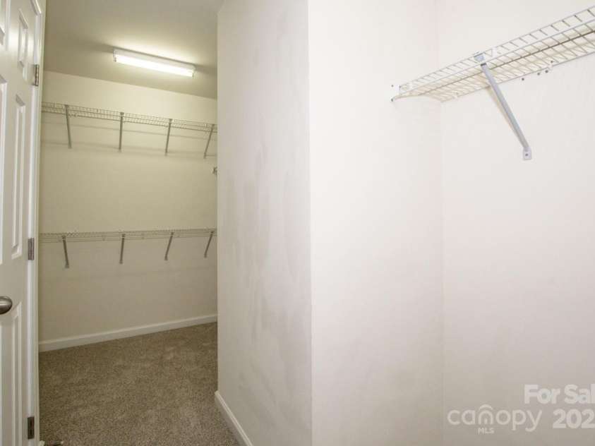 2344 Smith Cove Road, Denver, NC 28037.  MLS# CAR4321510, YatesRealty ID 2349. Walk-in Primary Bedroom closet