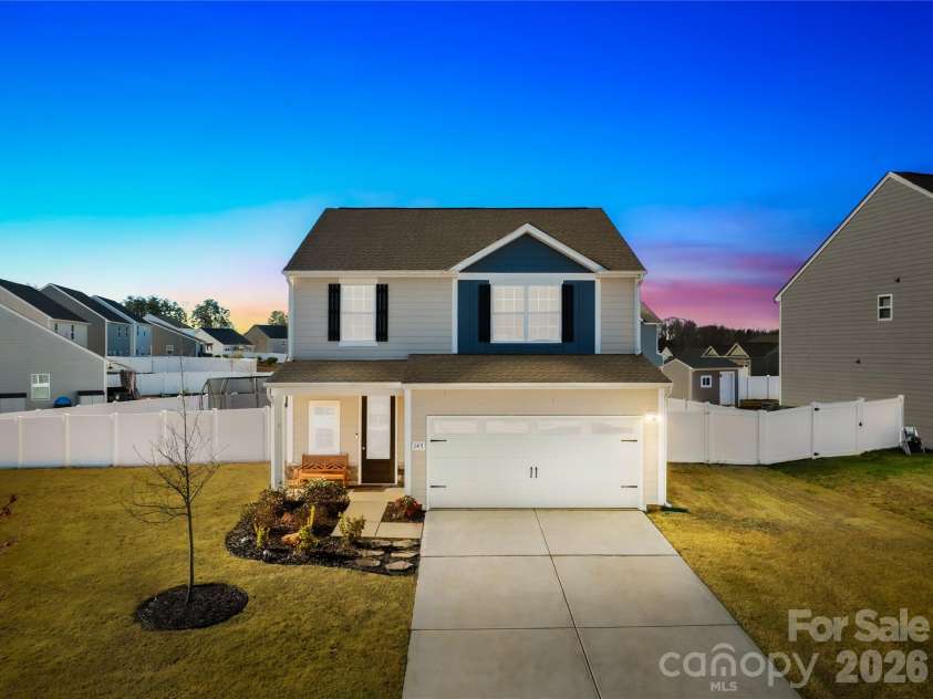 147 Tanner Loop, Troutman, NC 28166.  MLS# CAR4357480, YatesRealty ID 23497. 