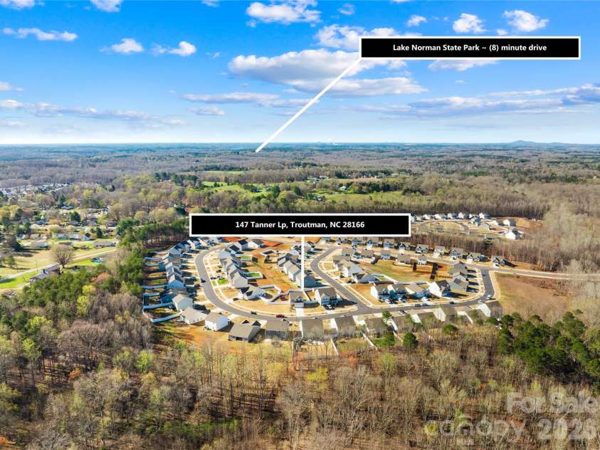 147 Tanner Loop, Troutman, NC 28166.  MLS# CAR4357480, YatesRealty ID 23497. 