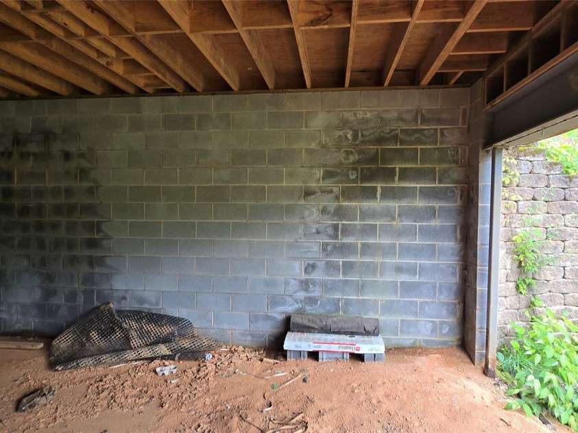 6490 Globe Road, Lenoir, NC 28645.  MLS# CAR4281988, YatesRealty ID 2351. Basement