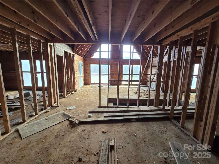 6490 Globe Road, Lenoir, NC 28645.  MLS# CAR4281988, YatesRealty ID 2351. Looking to great room from kitchen