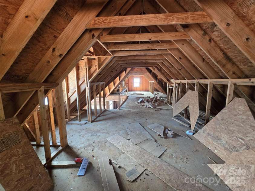 6490 Globe Road, Lenoir, NC 28645.  MLS# CAR4281988, YatesRealty ID 2351. Upstairs looking towards a bedroom