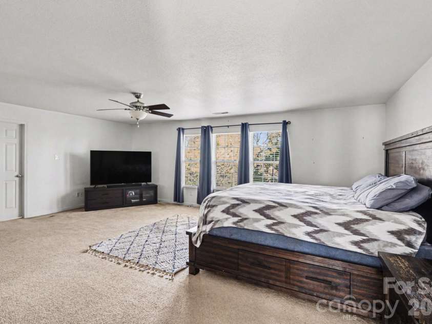 727 Sinclair Drive, Monroe, NC 28112.  MLS# CAR4341900, YatesRealty ID 2351. Master Bedroom