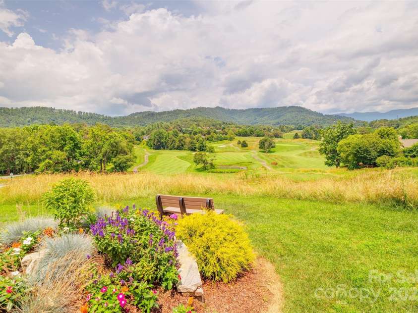65 Hillcrest Drive, Weaverville, NC 28787.  MLS# CAR4275915, YatesRealty ID 23514. Golf course views and setting