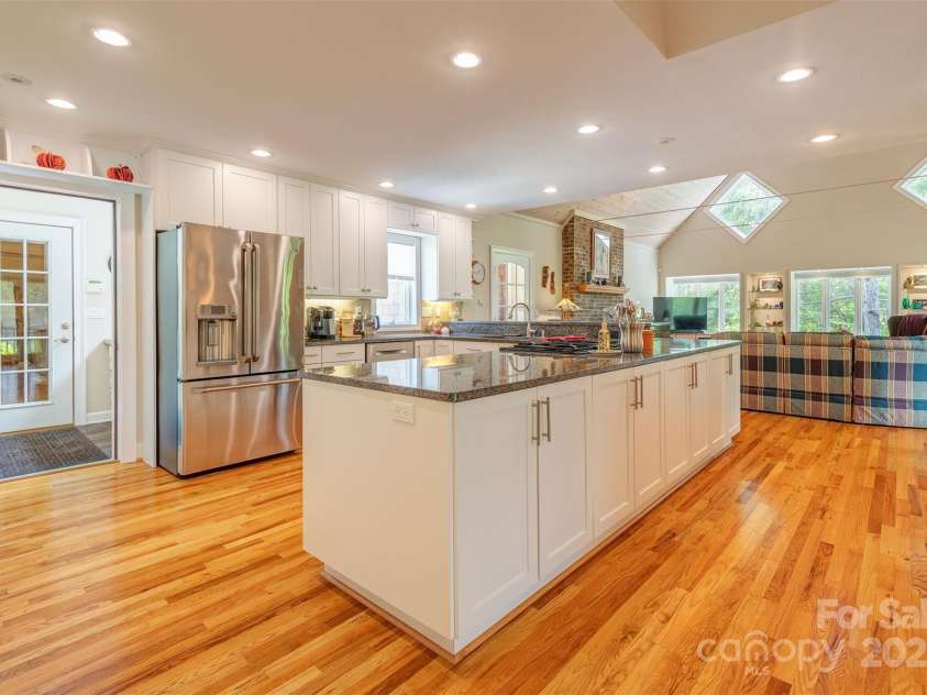 65 Hillcrest Drive, Weaverville, NC 28787.  MLS# CAR4275915, YatesRealty ID 23514. Great floorplan with a door coming from the garage and open to living and dining areas