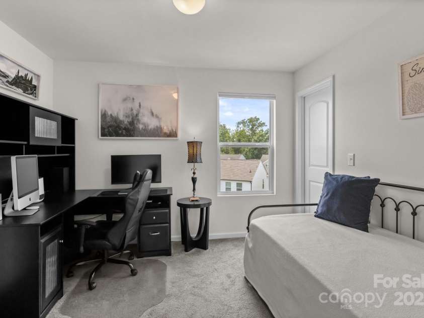 1207 Skyflower Way, Charlotte, NC 28214.  MLS# CAR4269220, YatesRealty ID 23518. Bedroom 3