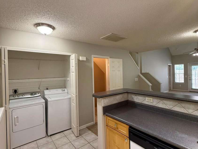 9730 Elizabeth Townes Lane, Charlotte, NC 28277.  MLS# CAR4275880, YatesRealty ID 23526. Laundry Closet