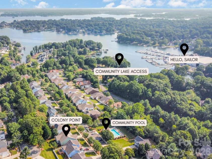 20314 Colony Point Lane, Cornelius, NC 28031.  MLS# CAR4307478, YatesRealty ID 23530. Welcome home to 20314 Colony Point Ln!