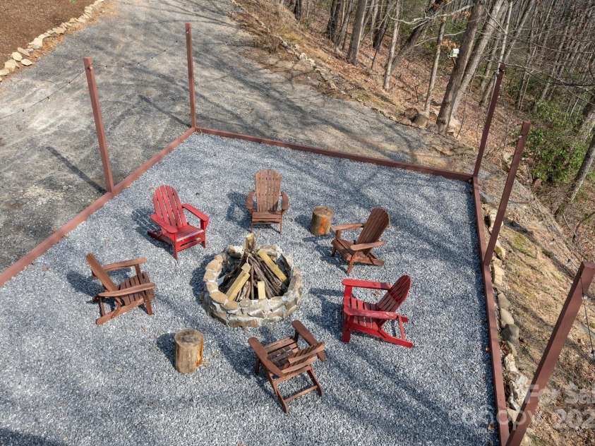 25 Licklog Ridge Road, Fairview, NC 28730.  MLS# CAR4256398, YatesRealty ID 23533. Amazing Outdoor area for gathering