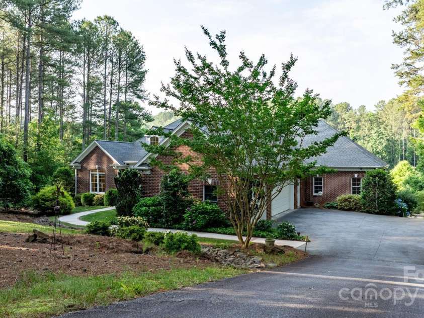 5487 Back Shore Drive, Granite Falls, NC 28630.  MLS# CAR4263403, YatesRealty ID 23534. Side view