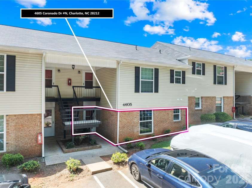 4605 Coronado Drive, Charlotte, NC 28212.  MLS# CAR4413113, YatesRealty ID 23539. 