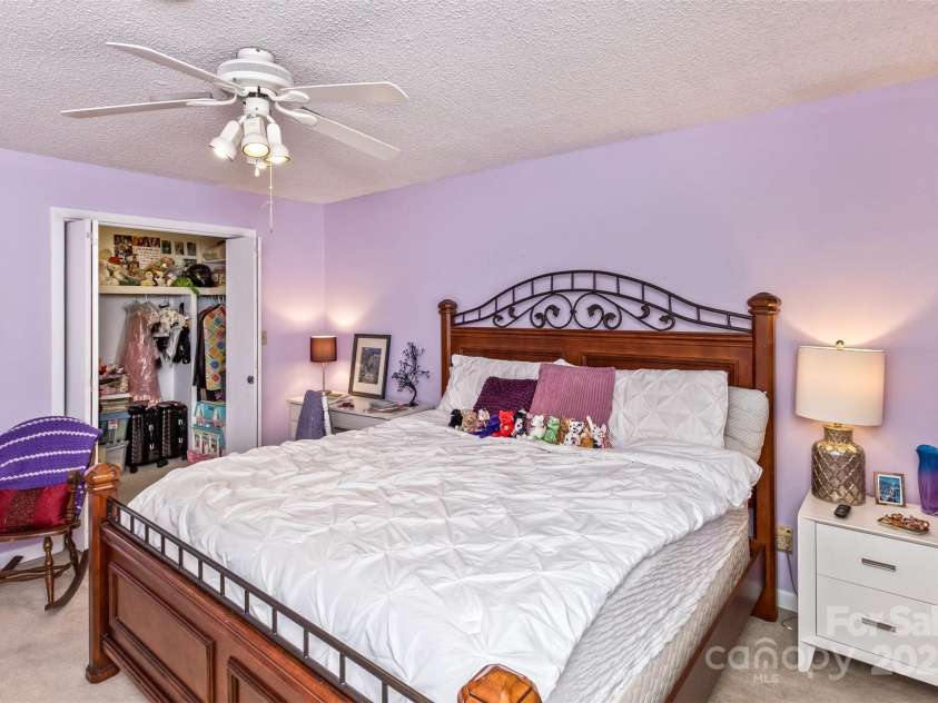 503 Crowfields Lane, Asheville, NC 28803.  MLS# CAR4269108, YatesRealty ID 23540. Bedroom 4 with walk-in closet