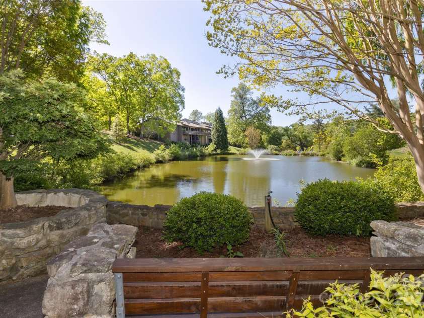 503 Crowfields Lane, Asheville, NC 28803.  MLS# CAR4269108, YatesRealty ID 23540. Walkable and beautiful grounds maintained by the association