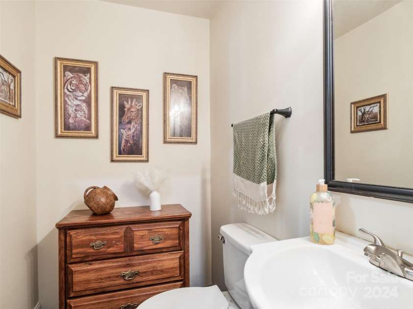 19314 Highway 221 Highway, Marion, NC 28752.  MLS# CAR4162448, YatesRealty ID 2355. Powder room