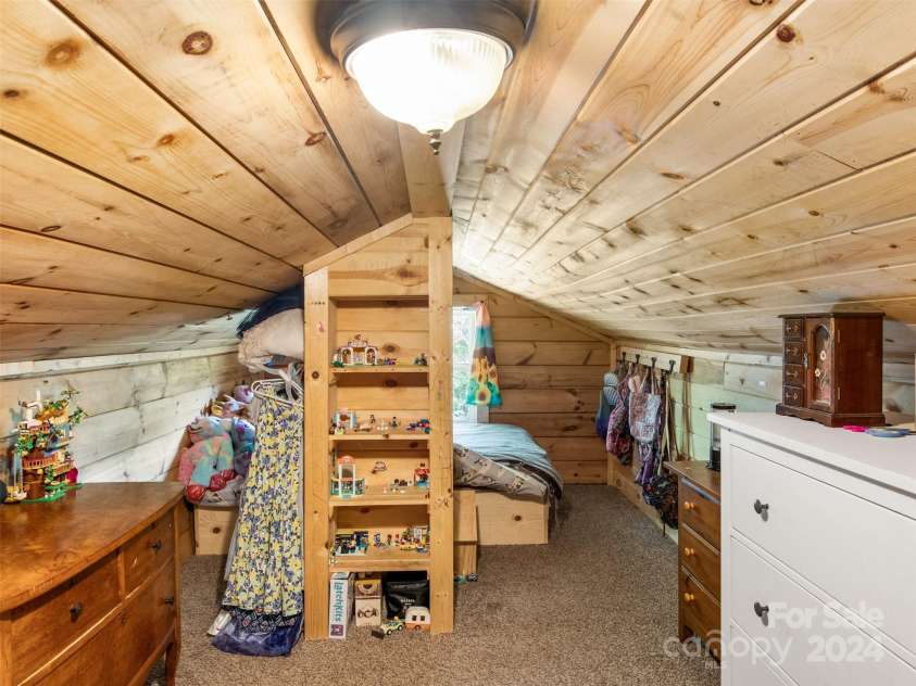 19314 Highway 221 Highway, Marion, NC 28752.  MLS# CAR4162448, YatesRealty ID 2355. Sleeping loft