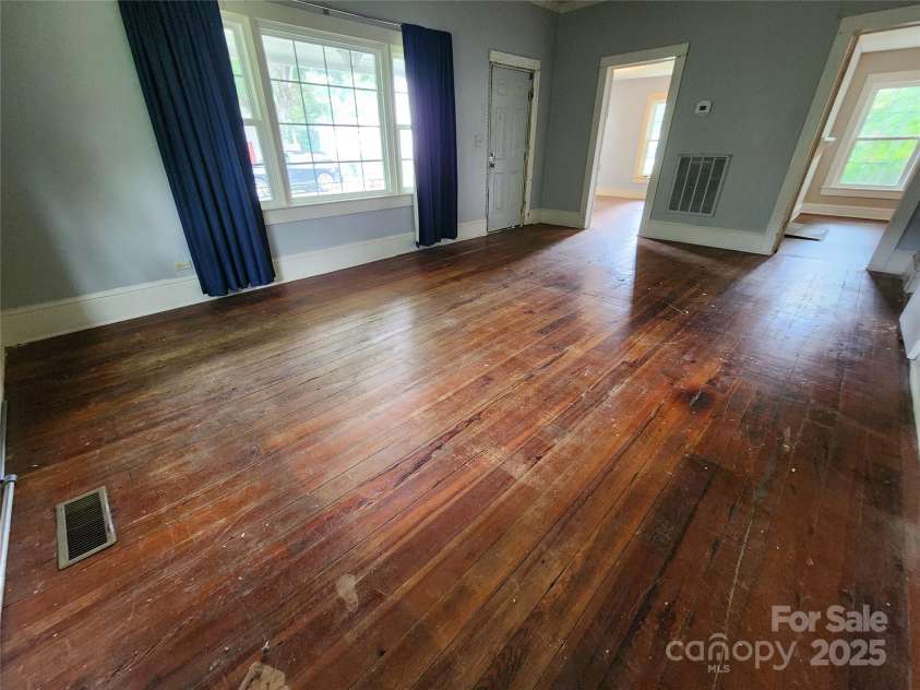 125 Davie Street, Cooleemee, NC 27028.  MLS# CAR4277207, YatesRealty ID 23555. Family Room