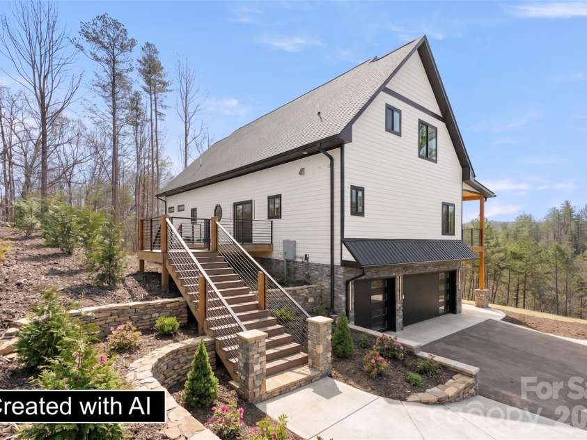 74 Jeranna Road, Mills River, NC 28759.  MLS# CAR4354656, YatesRealty ID 23556. Option to add exterior stairs