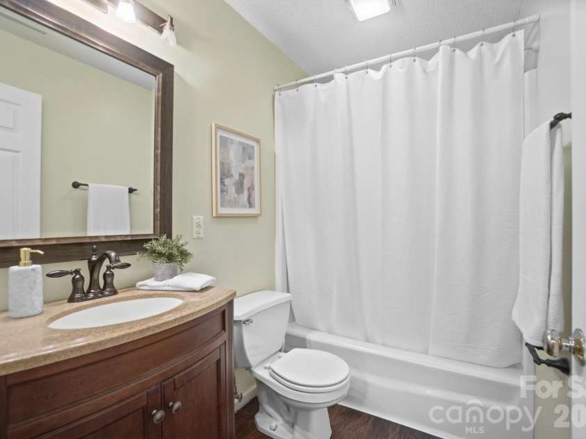 1919 Gables Drive, Monroe, NC 28112.  MLS# CAR4380322, YatesRealty ID 23557. Full bath with updated sink