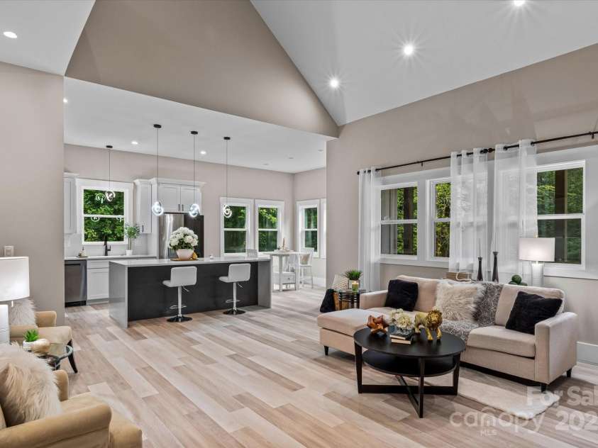 4435 Cornett Drive, Iron Station, NC 28080.  MLS# CAR4293184, YatesRealty ID 23558. Open Floor Plan