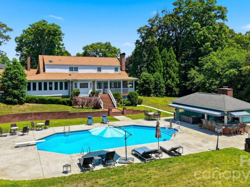 1013 14th Avenue Drive, Hickory, NC 28601.  MLS# CAR4383520, YatesRealty ID 23559. Salt water pool